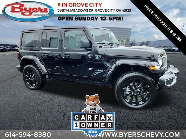 Used 2025 Jeep Wrangler Sahara 4xe w/ Safety Group image 1