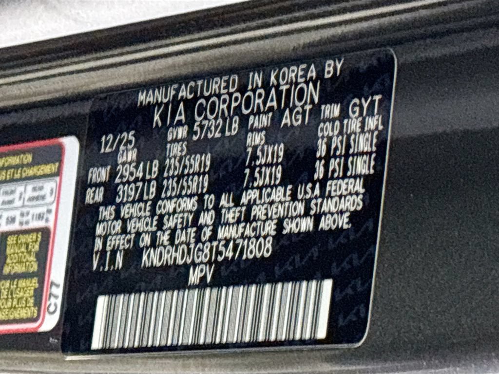 New 2026 Kia Sorento EX AWD/4WD image 25