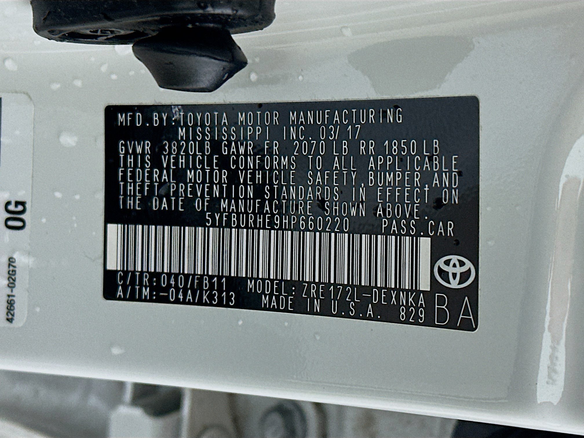 Used 2017 Toyota Corolla LE FWD image 12