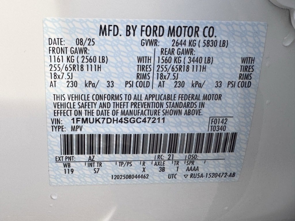 Used 2025 Ford Explorer Active w/ Active Comfort Package image 47