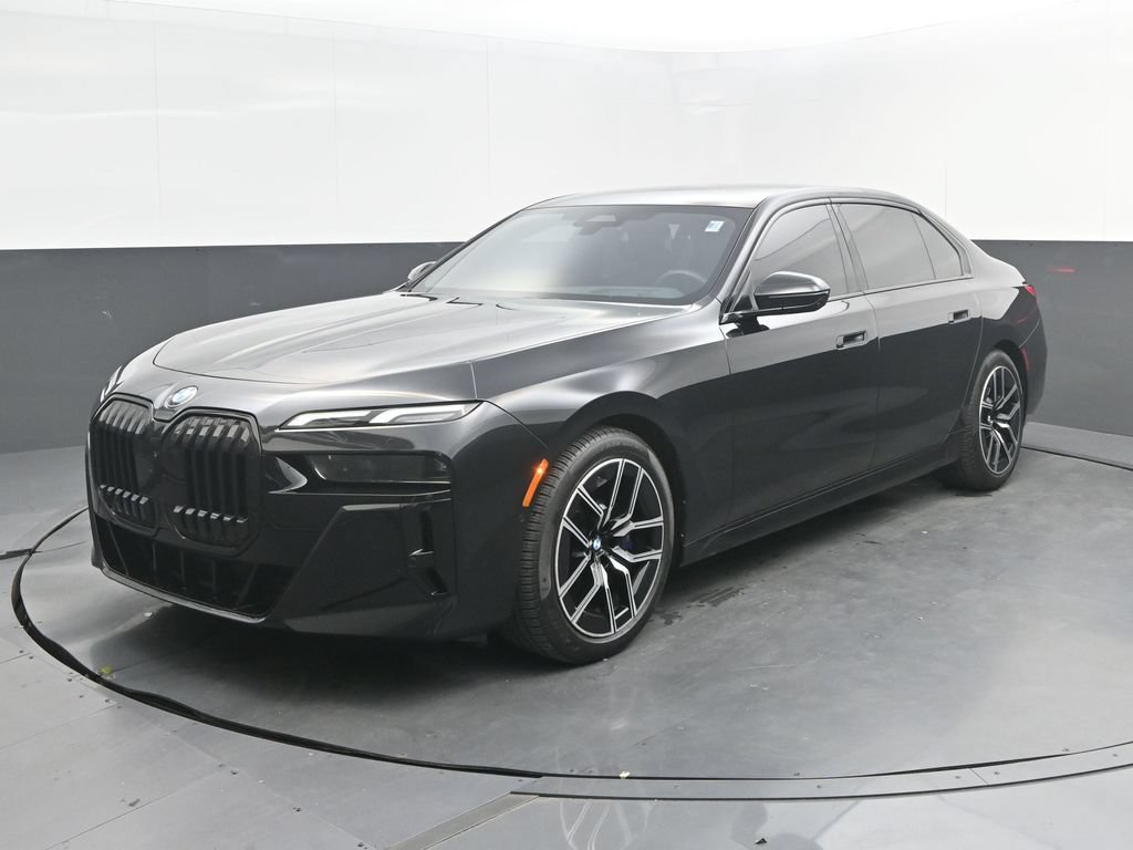 Certified 2023 BMW 740i w/ Parking Assistance Package RWD image 1