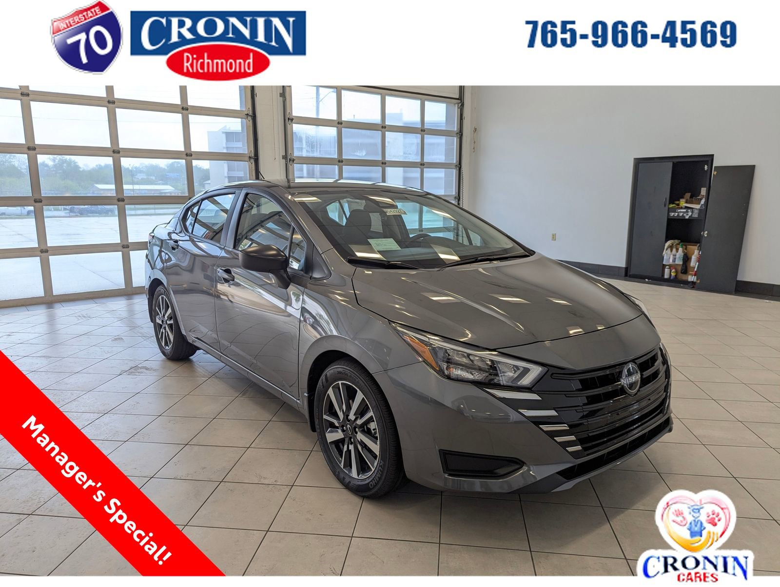 New 2025 Nissan Versa S w/ S Plus Package