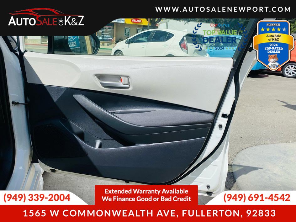 Used 2020 Toyota Corolla LE w/ Carpet Mat Package (TMS) FWD image 17