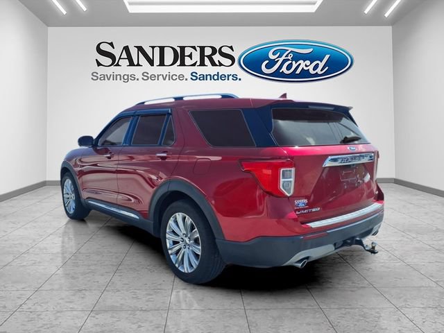 Used 2020 Ford Explorer Limited w/ Class III Trailer Tow Package RWD image 4