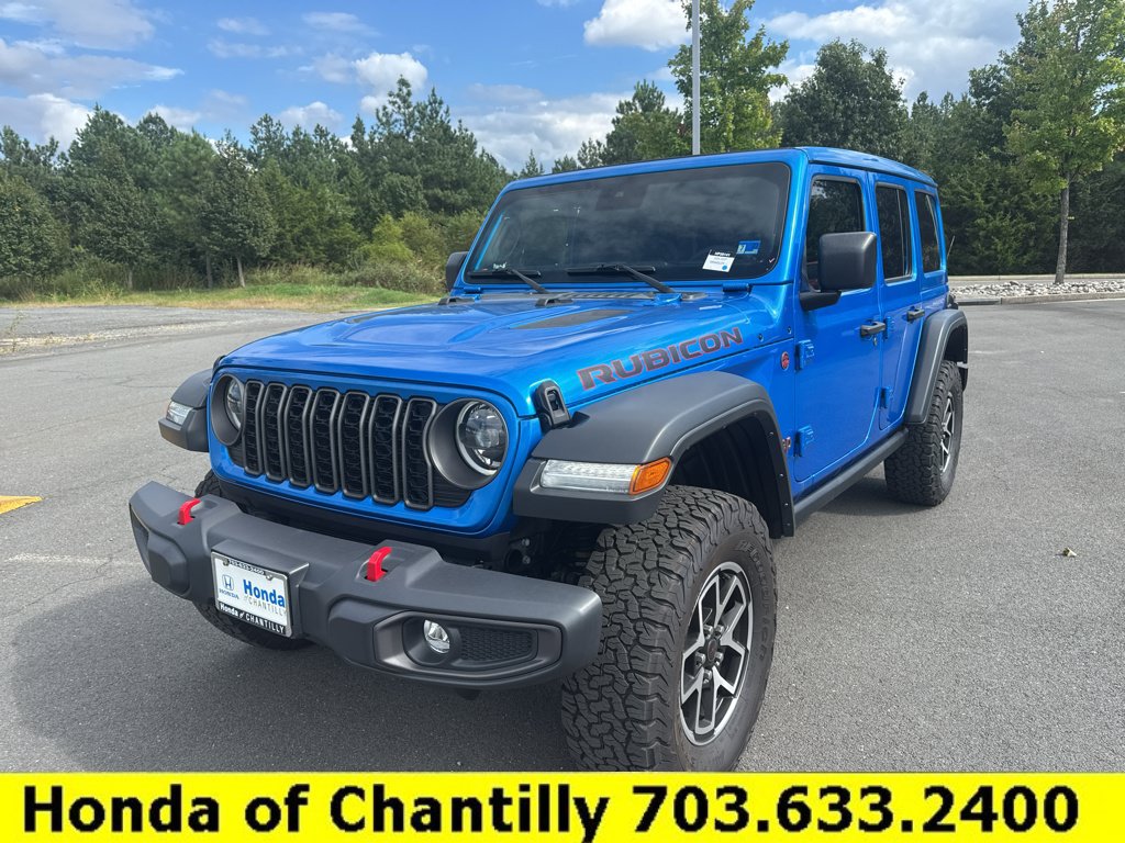 Used 2024 Jeep Wrangler Unlimited Rubicon w/ Safety Group AWD/4WD image 3