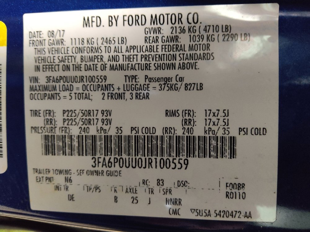 Used 2018 Ford Fusion S FWD image 33