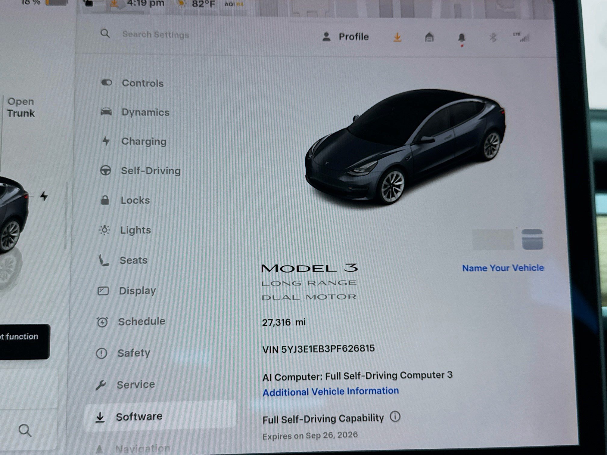Used 2023 Tesla Model 3 Long Range AWD/4WD image 8