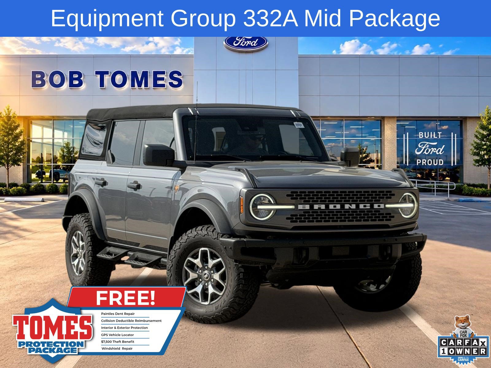 Certified 2024 Ford Bronco Badlands AWD/4WD image 1