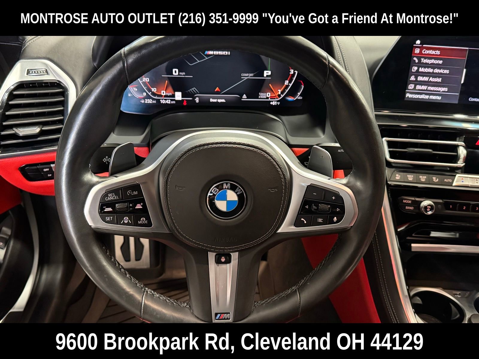 Used 2019 BMW M850i xDrive Convertible w/ M Carbon Exterior Package AWD/4WD image 18