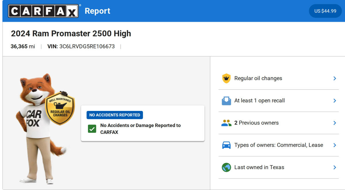 Used 2024 RAM ProMaster 2500 w/ Convenience Group image 12