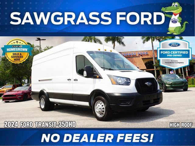 Certified 2024 Ford Transit 350 148 High Roof Extended DRW