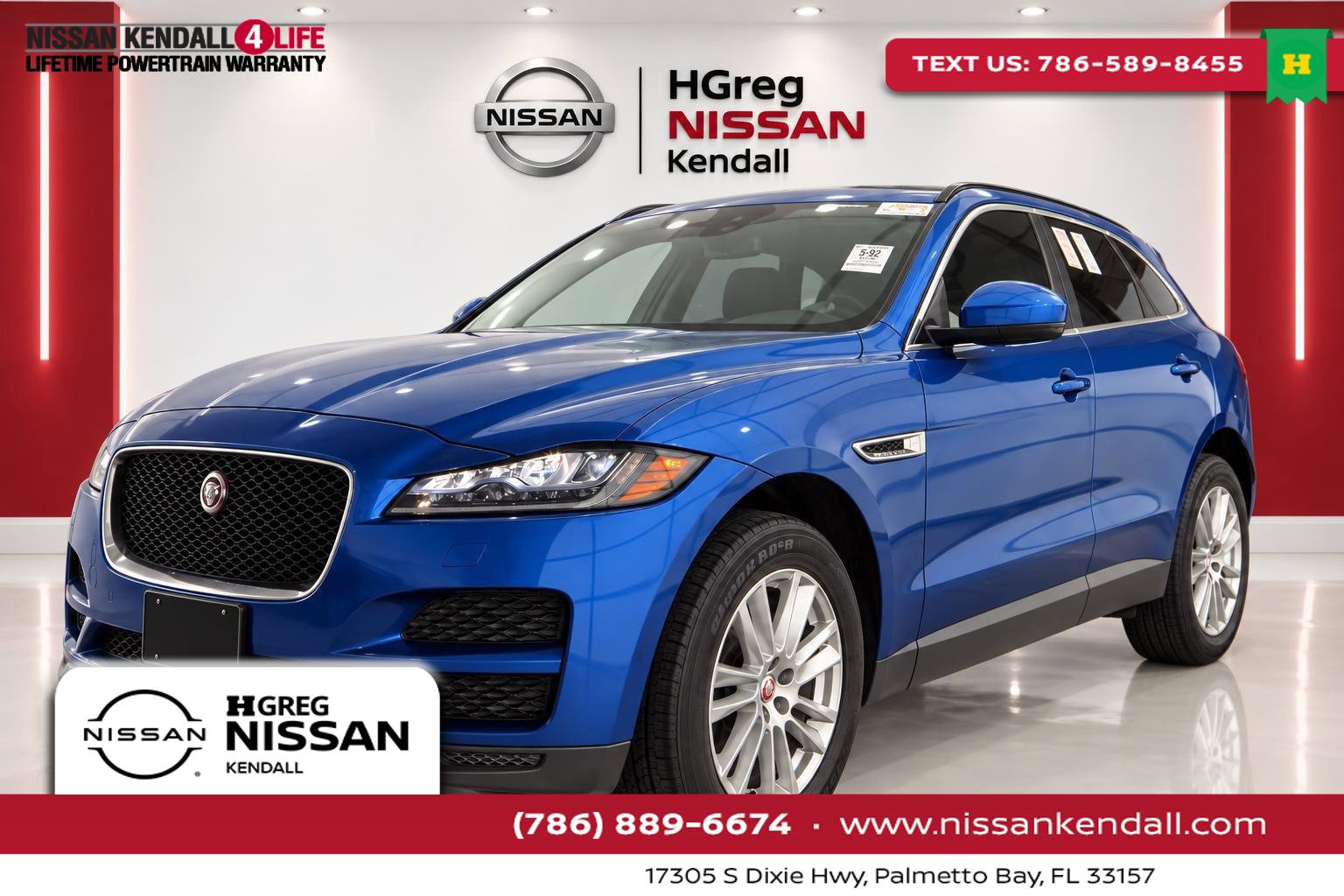 Used 2018 Jaguar F-PACE Prestige