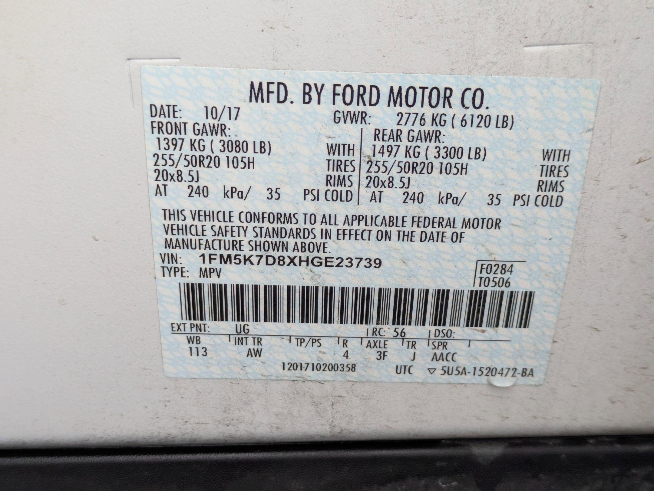 Used 2017 Ford Explorer XLT w/ Equipment Group 202A image 32