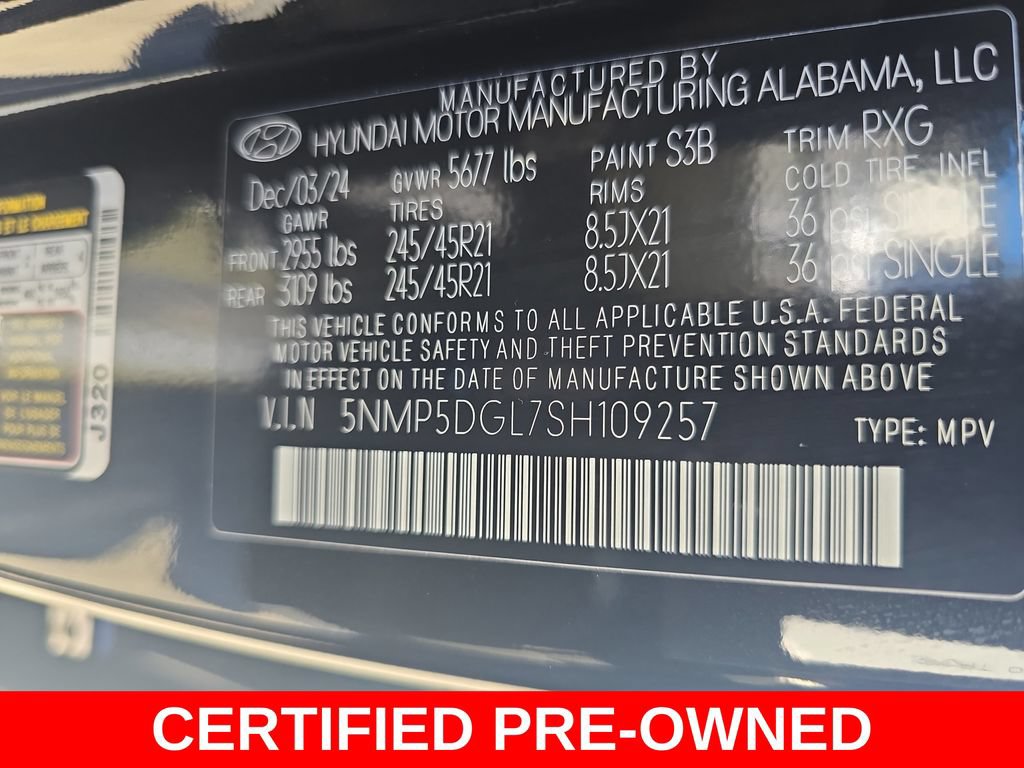 Used 2025 Hyundai Santa Fe Calligraphy AWD/4WD image 38