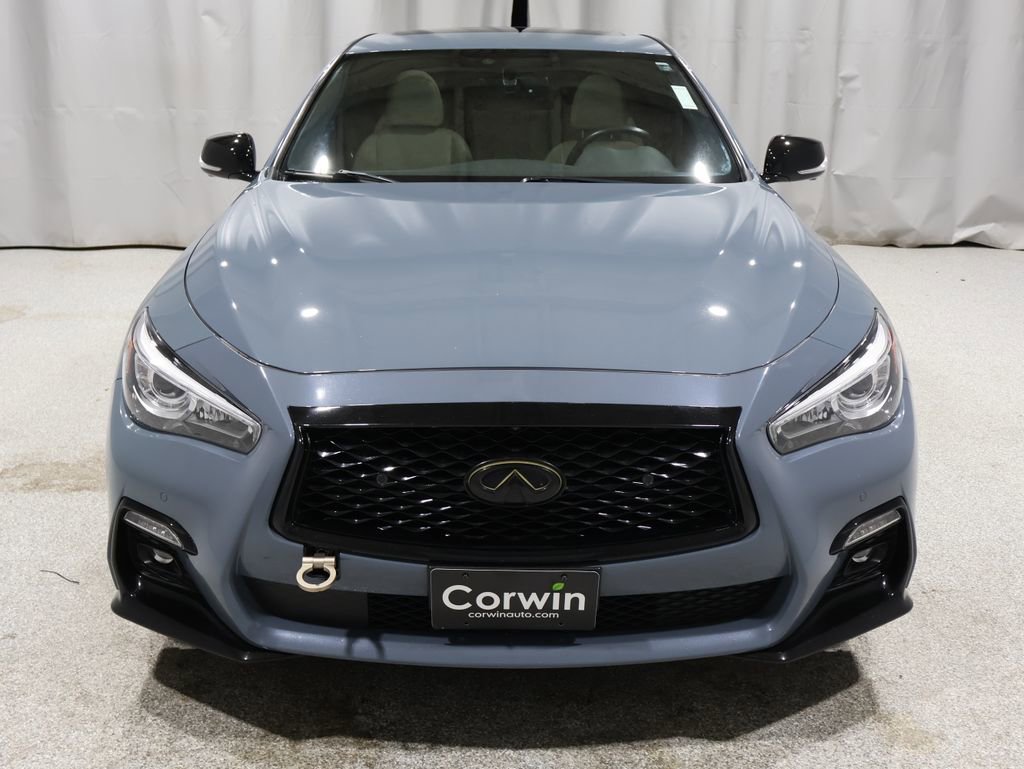 Used 2021 INFINITI Q50 Red Sport 400 image 6