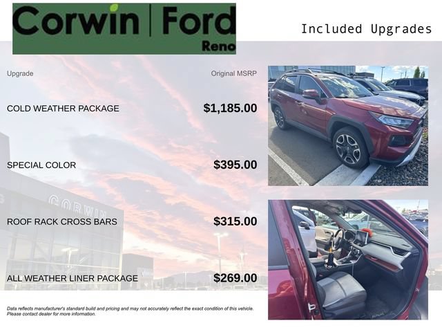 Used 2019 Toyota RAV4 Adventure w/ Cold Weather Package AWD/4WD image 3