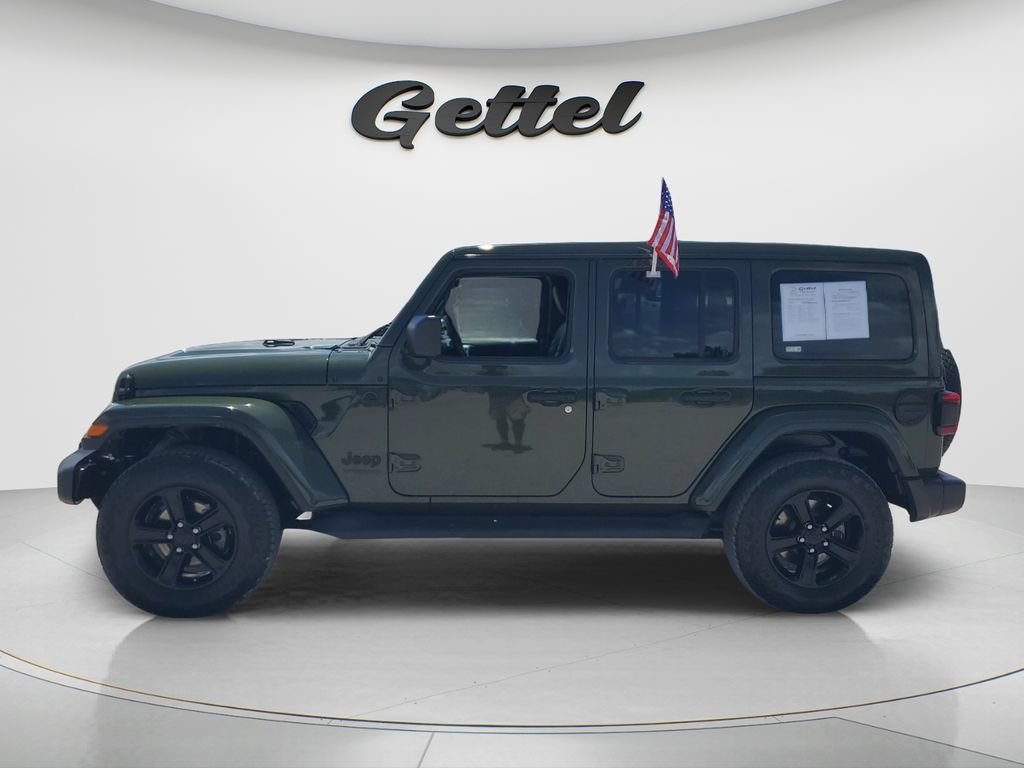 Used 2021 Jeep Wrangler Unlimited Sahara AWD/4WD image 7