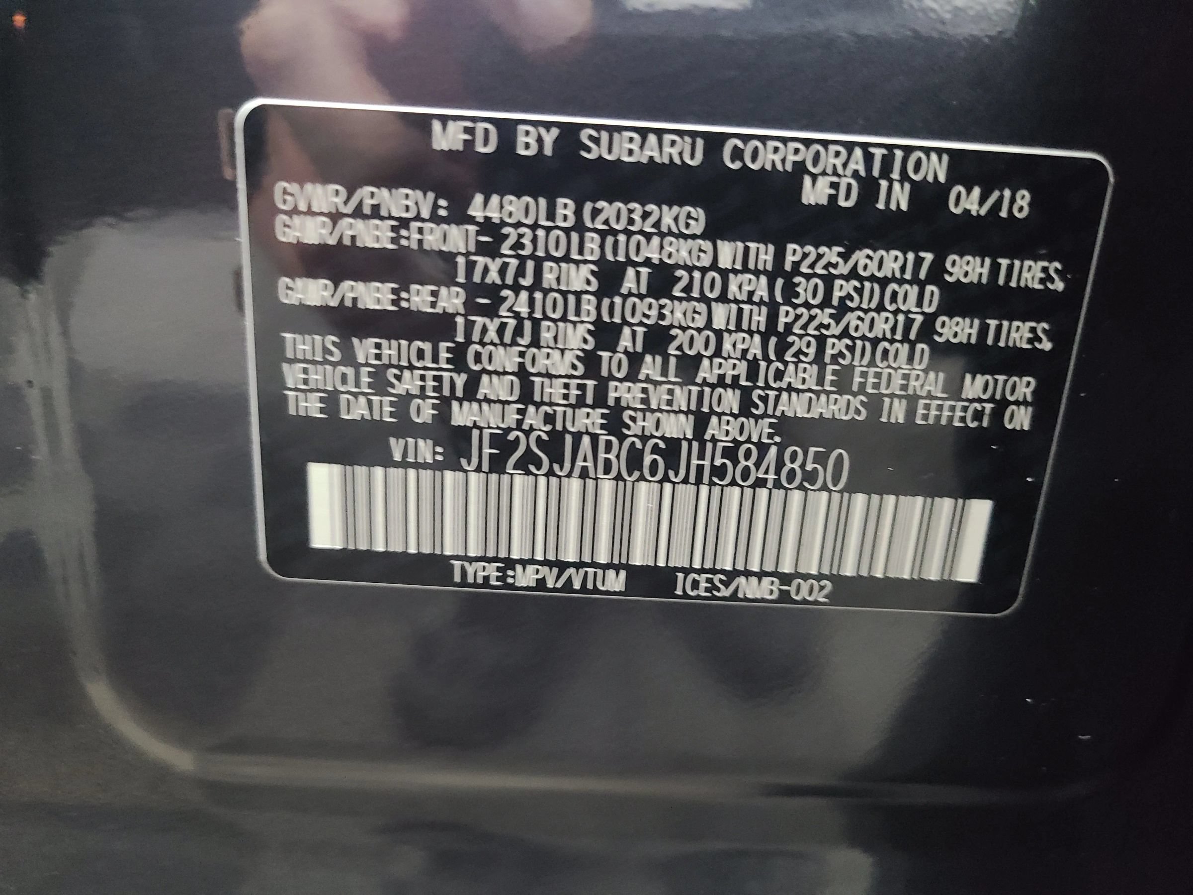 Used 2018 Subaru Forester 2.5i w/ Alloy Wheel Package AWD/4WD image 3