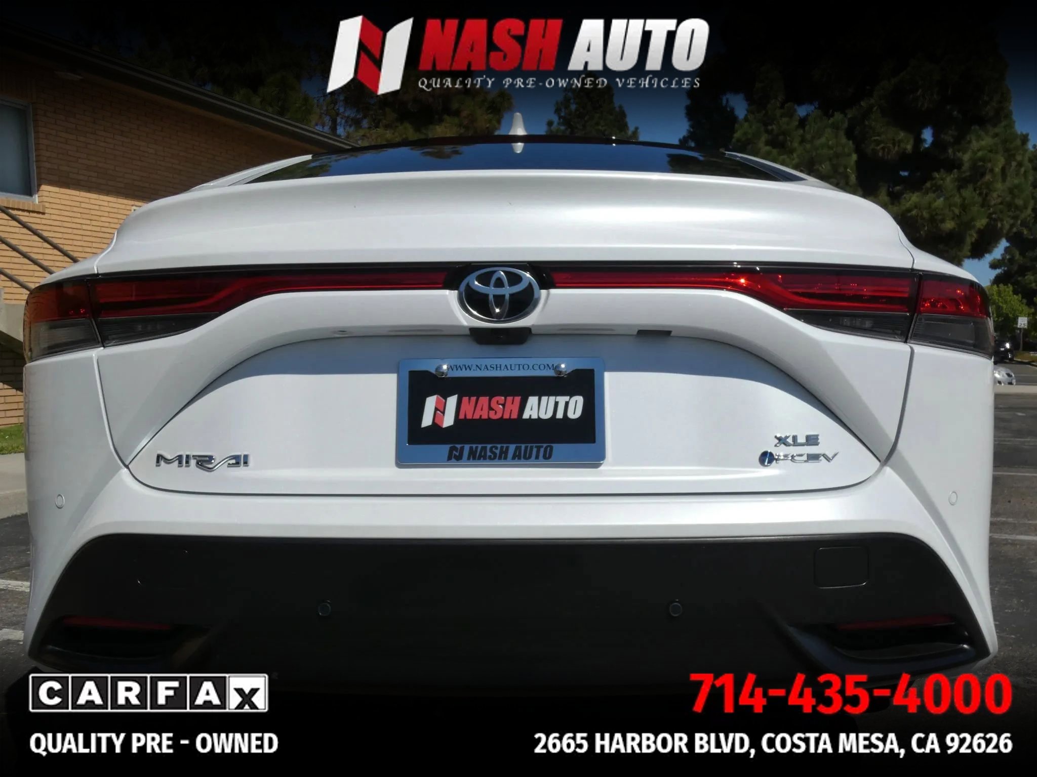 Used 2023 Toyota Mirai w/ Advanced Technology Package RWD image 7