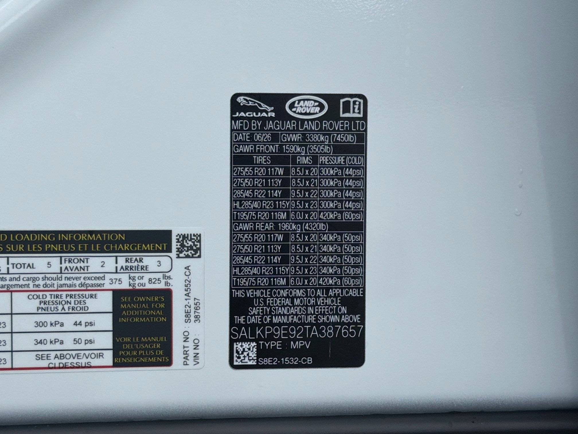 New 2026 Land Rover Range Rover SE AWD/4WD image 44