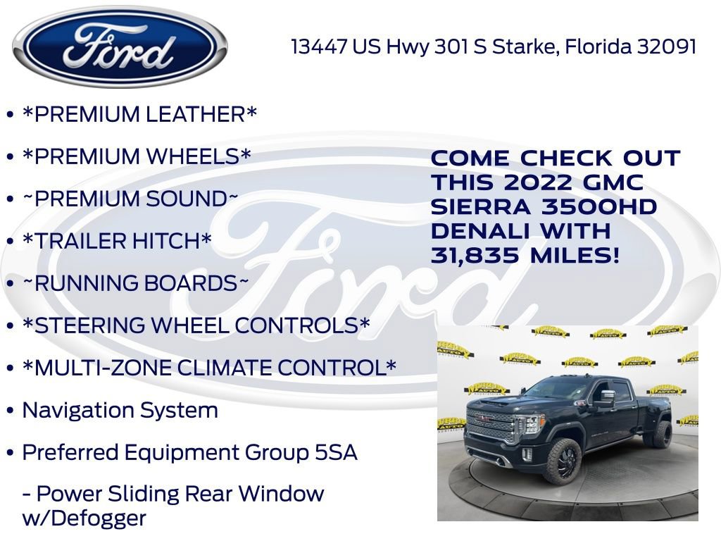Used 2022 GMC Sierra 3500 Denali AWD/4WD image 15