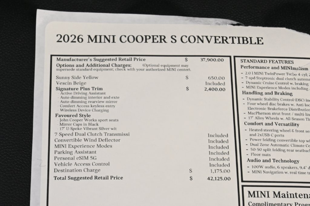 Used 2026 MINI Cooper S FWD image 25