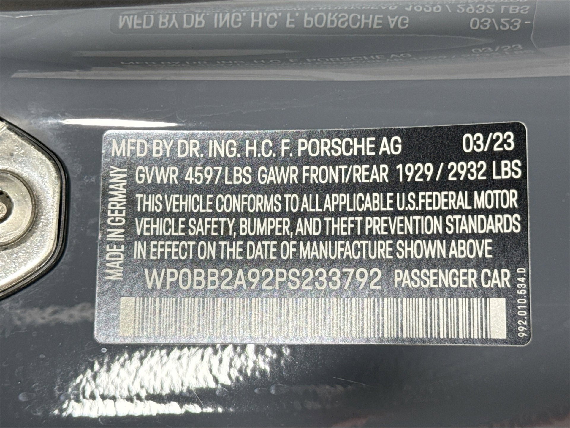 Used 2023 Porsche 911 Targa 4S image 29