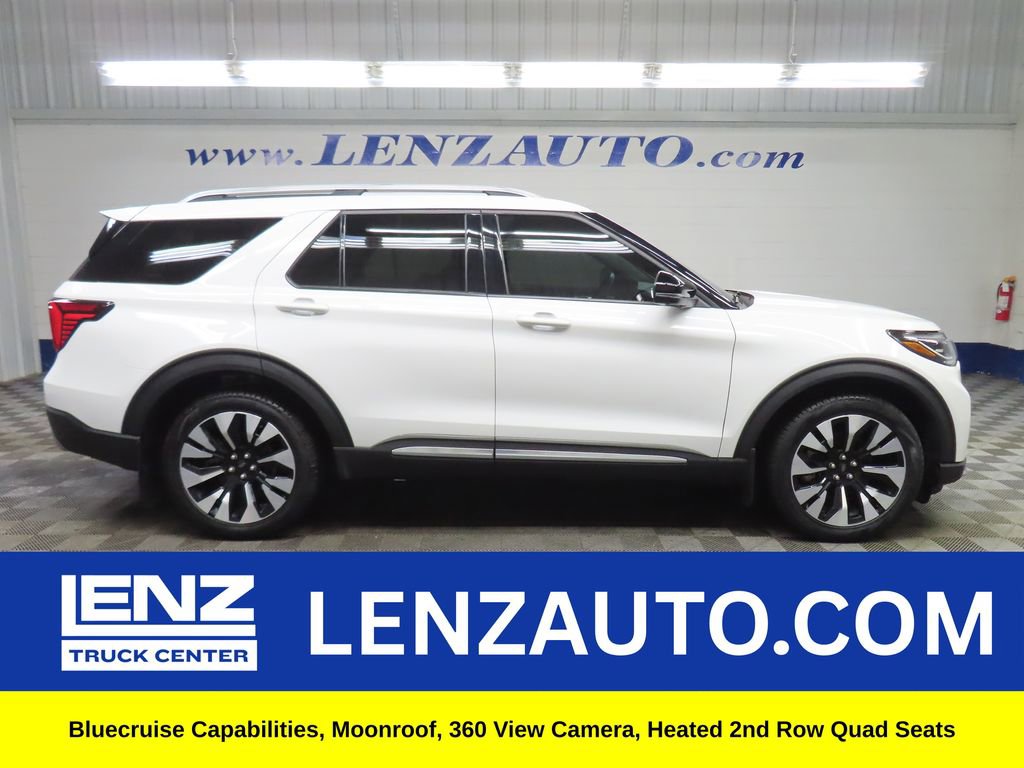 Used 2025 Ford Explorer Platinum w/ LUX Leather Package AWD/4WD image 1