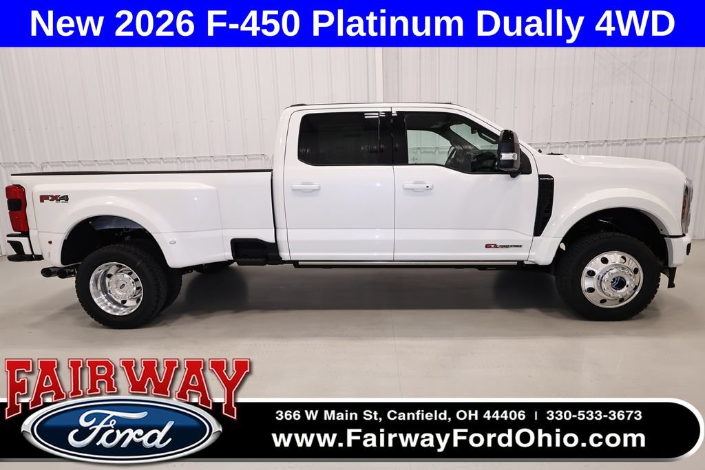 New 2026 Ford F450 Platinum w/ FX4 Off-Road Package