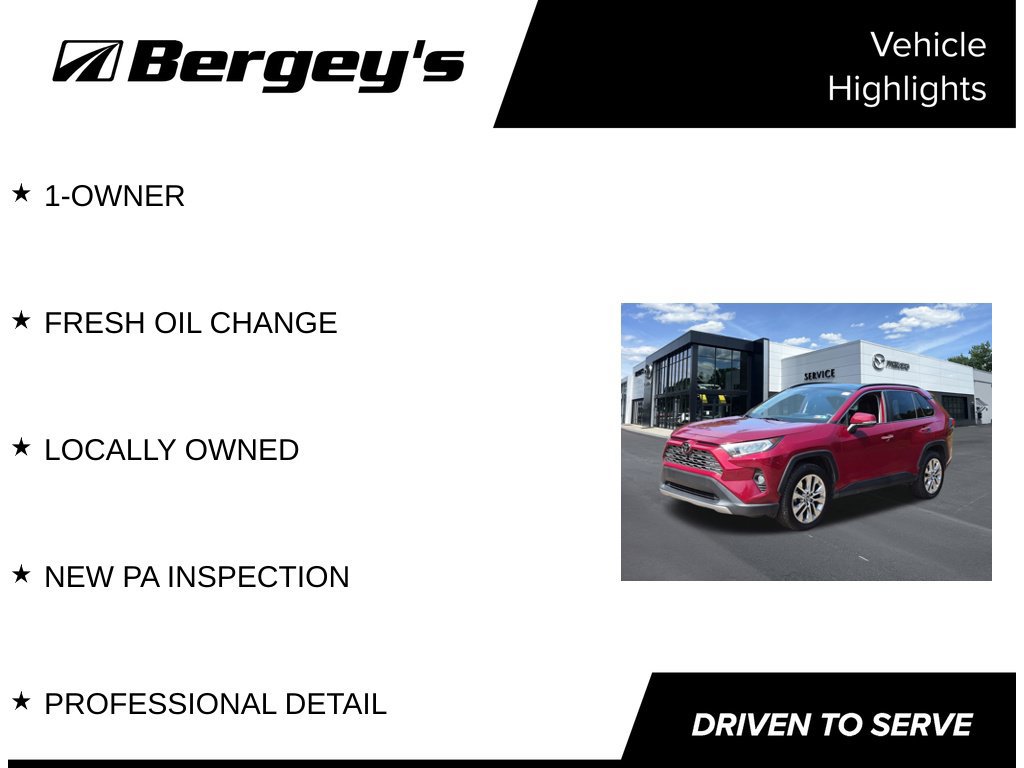 Used 2019 Toyota RAV4 Limited w/ Advanced Technology Package AWD/4WD image 4