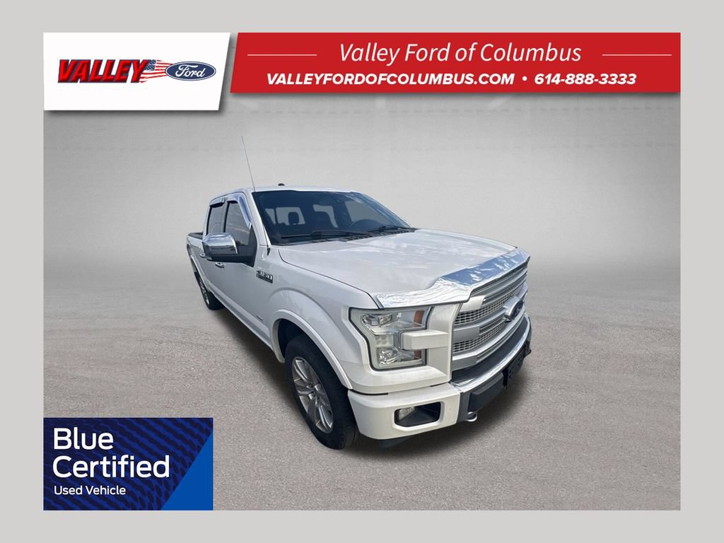 Used 2017 Ford F150 Platinum w/ Technology Package AWD/4WD image 1