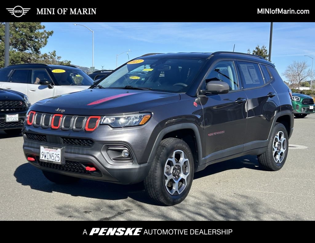 Used 2022 Jeep Compass Trailhawk image 1