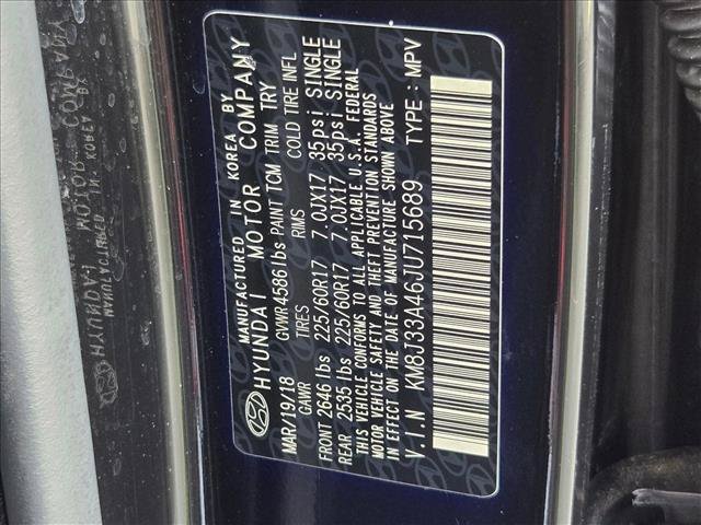 Used 2018 Hyundai Tucson SEL Plus FWD image 24