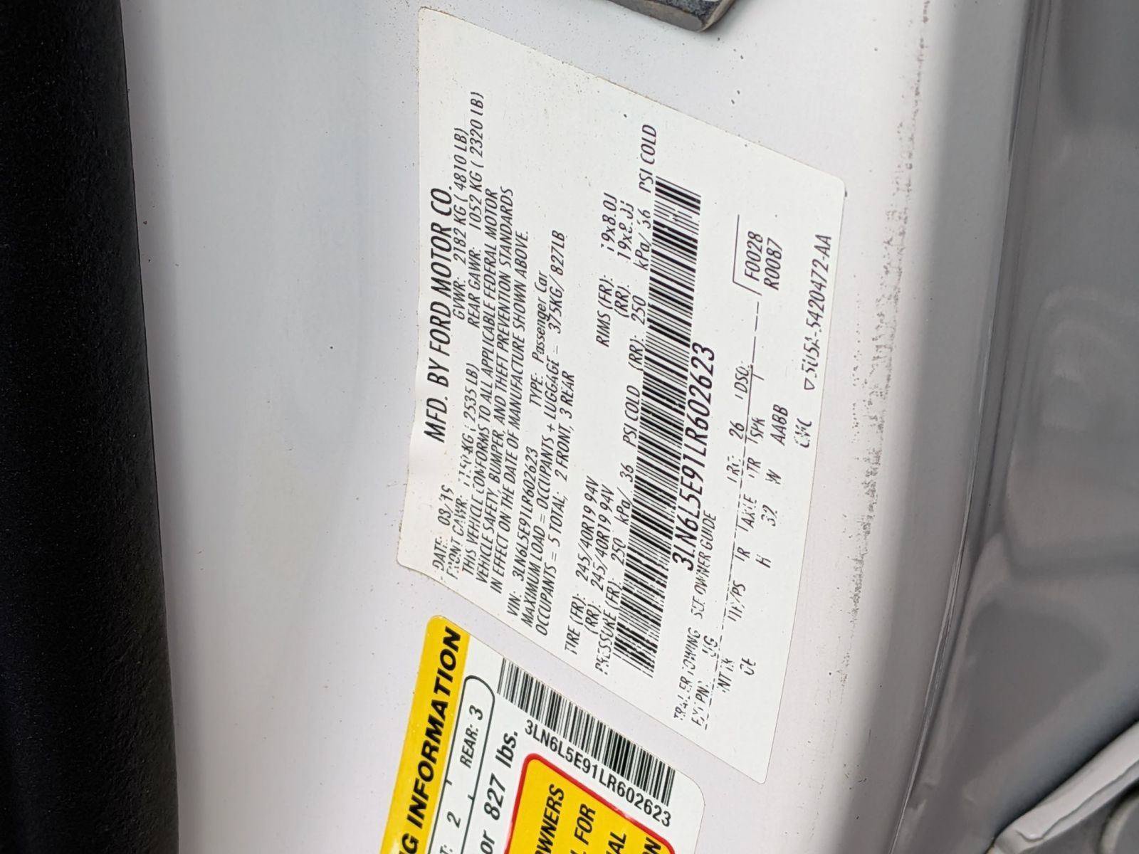 Used 2020 Lincoln MKZ Reserve FWD image 36