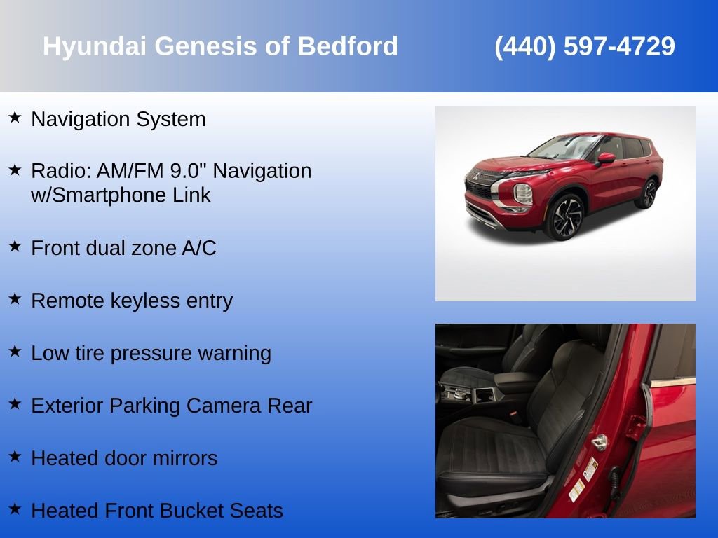 Used 2024 Mitsubishi Outlander SE image 7