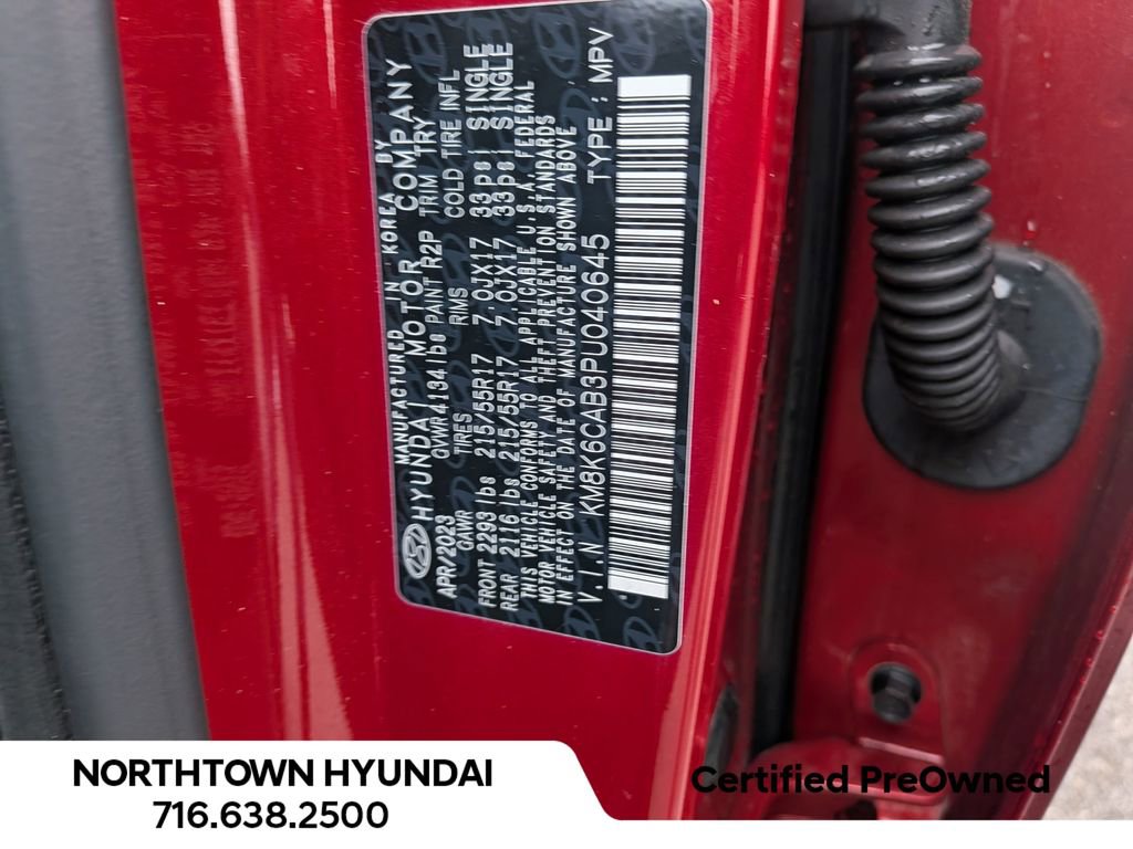 Certified 2023 Hyundai Kona SEL image 41