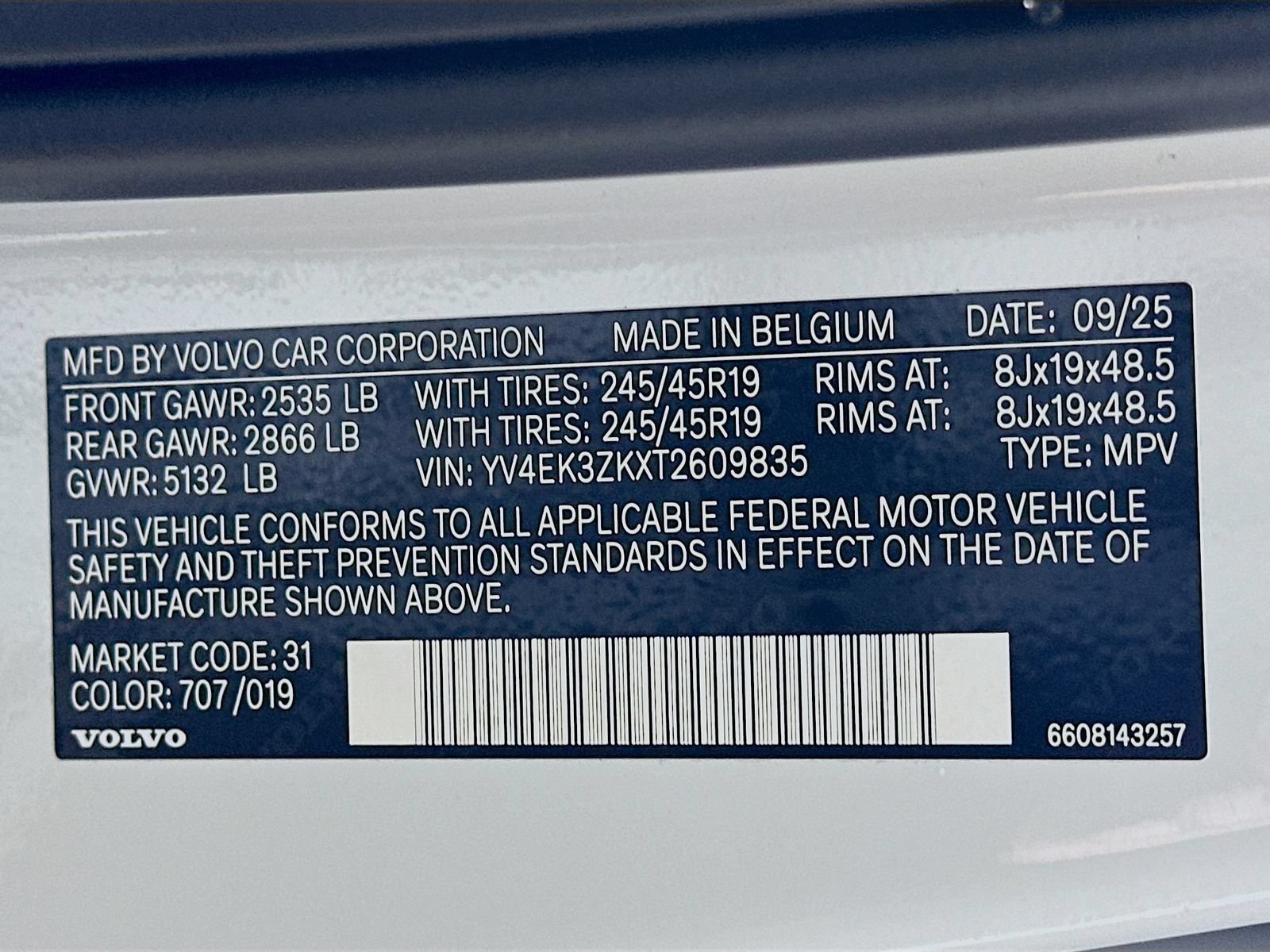 New 2026 Volvo EX30 Plus w/ Protection Package Premier AWD/4WD image 48