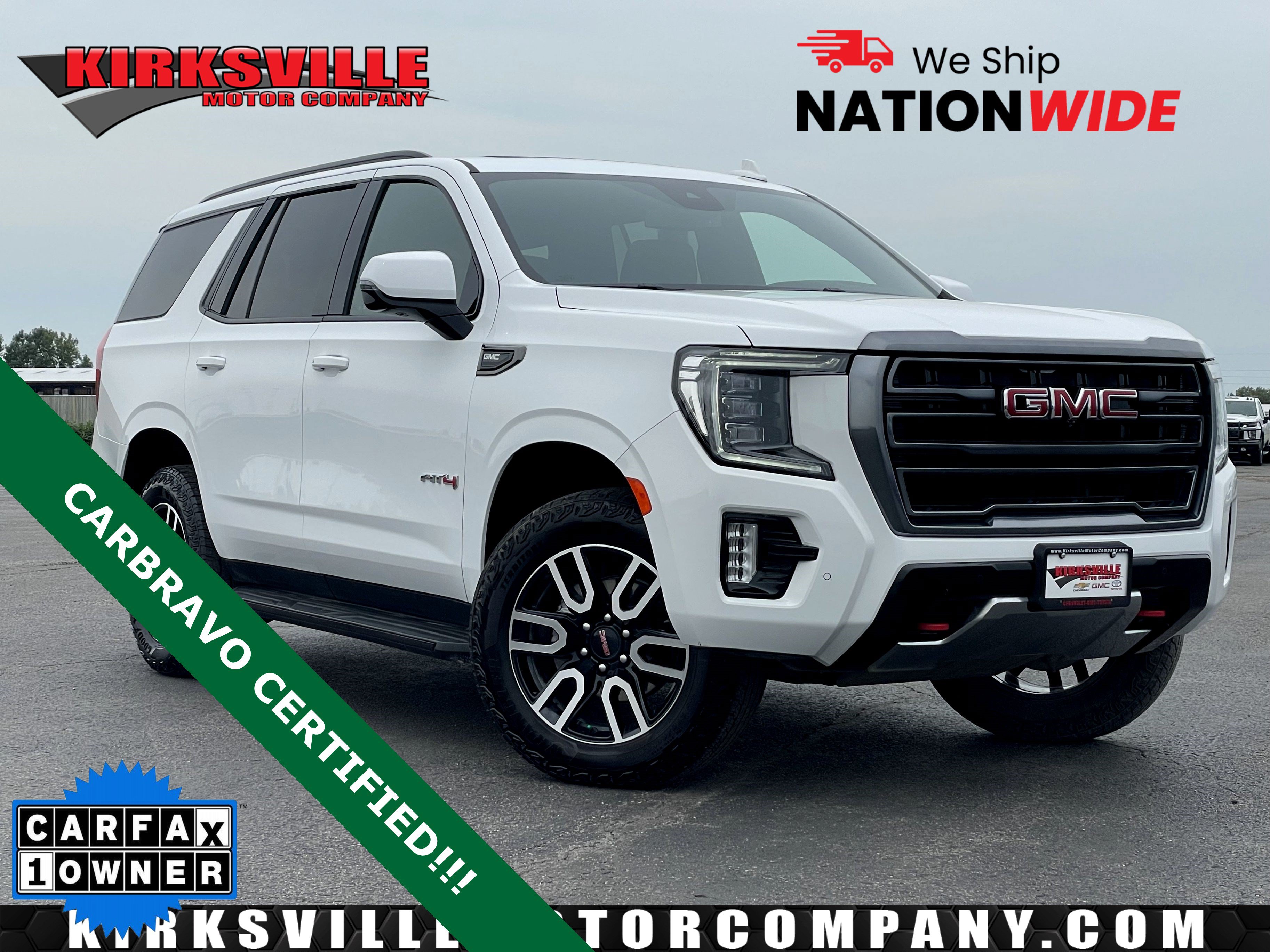 Certified 2024 GMC Yukon AT4 w/ Technology Package AWD/4WD image 1