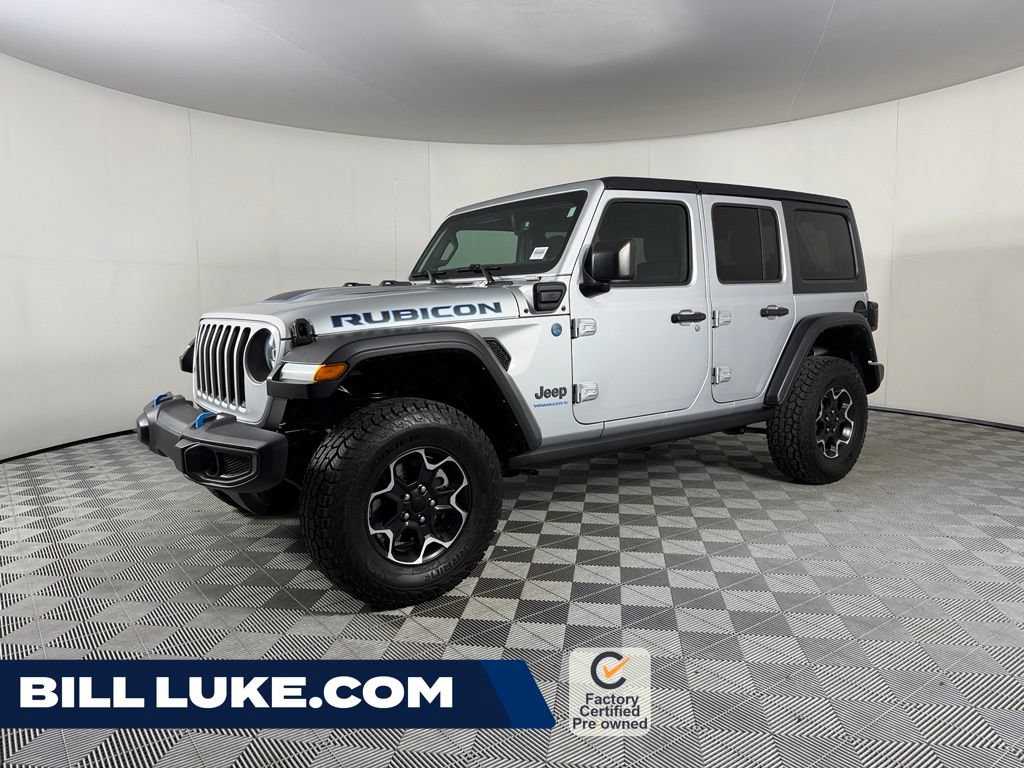 Certified 2023 Jeep Wrangler Unlimited Rubicon 4xe AWD/4WD image 1