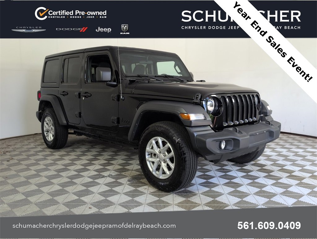 Used 2023 Jeep Wrangler Sport S