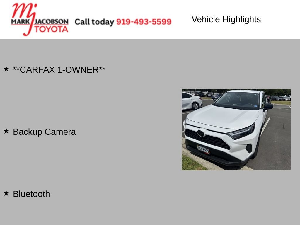 Used 2025 Toyota RAV4 LE FWD image 6