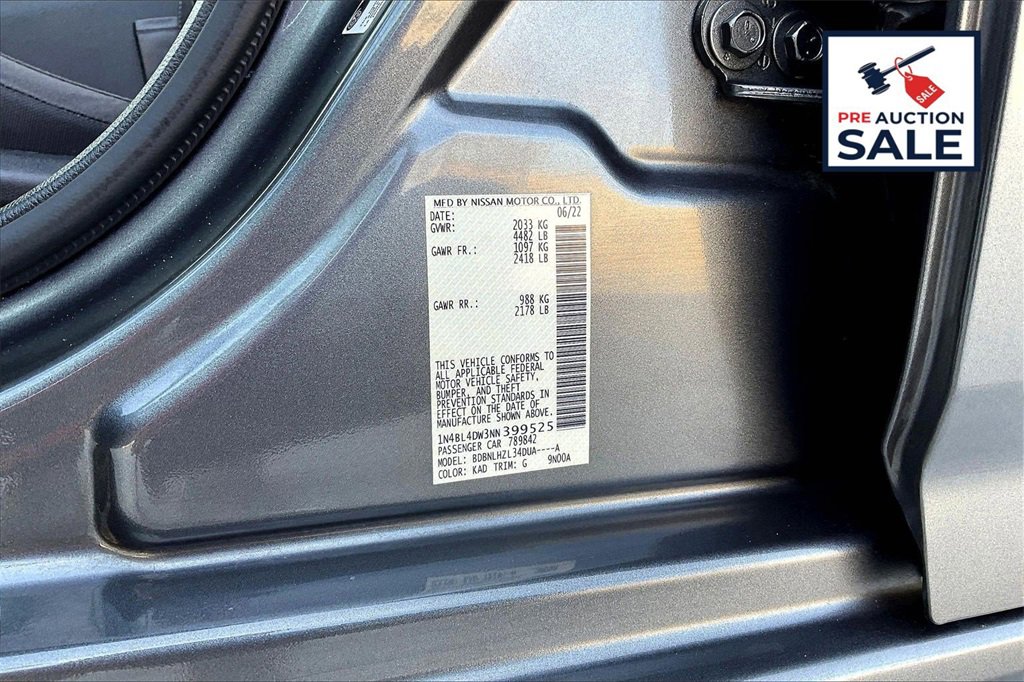 Used 2022 Nissan Altima 2.5 SV image 35