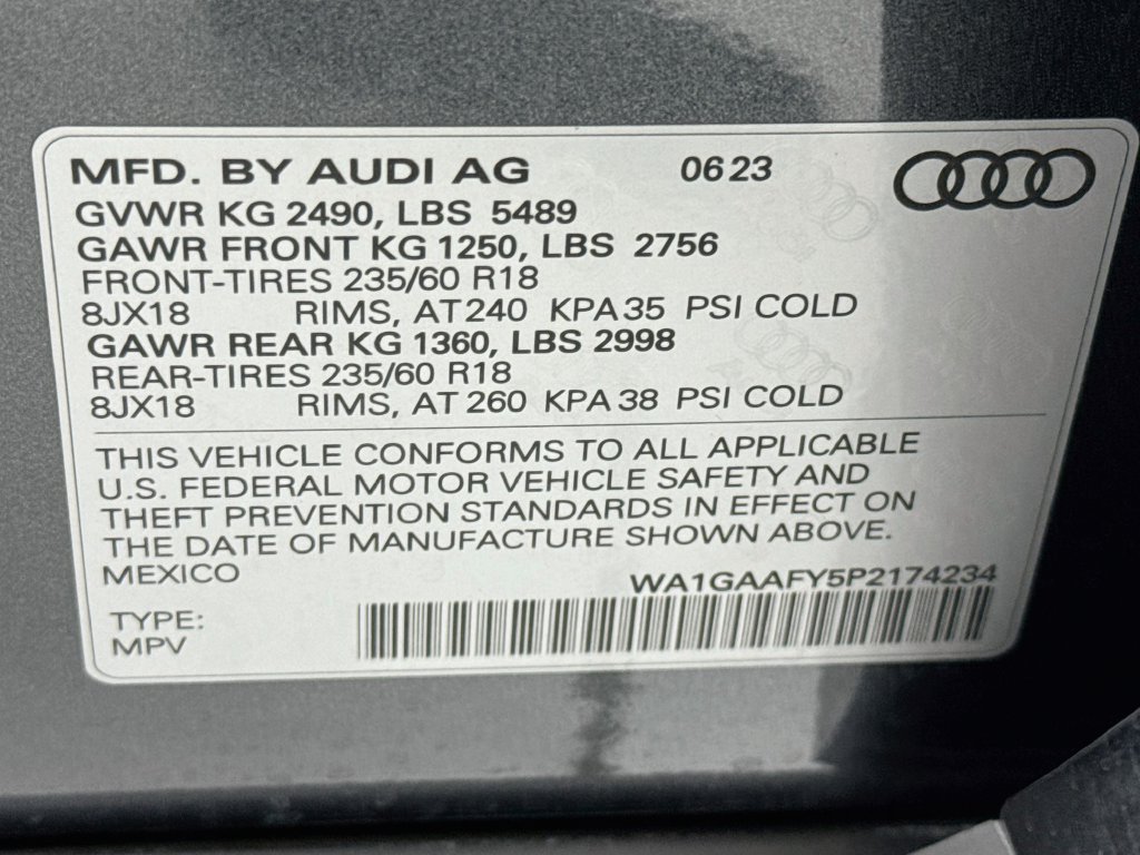 Used 2023 Audi Q5 2.0T Premium w/ Convenience Package AWD/4WD image 33
