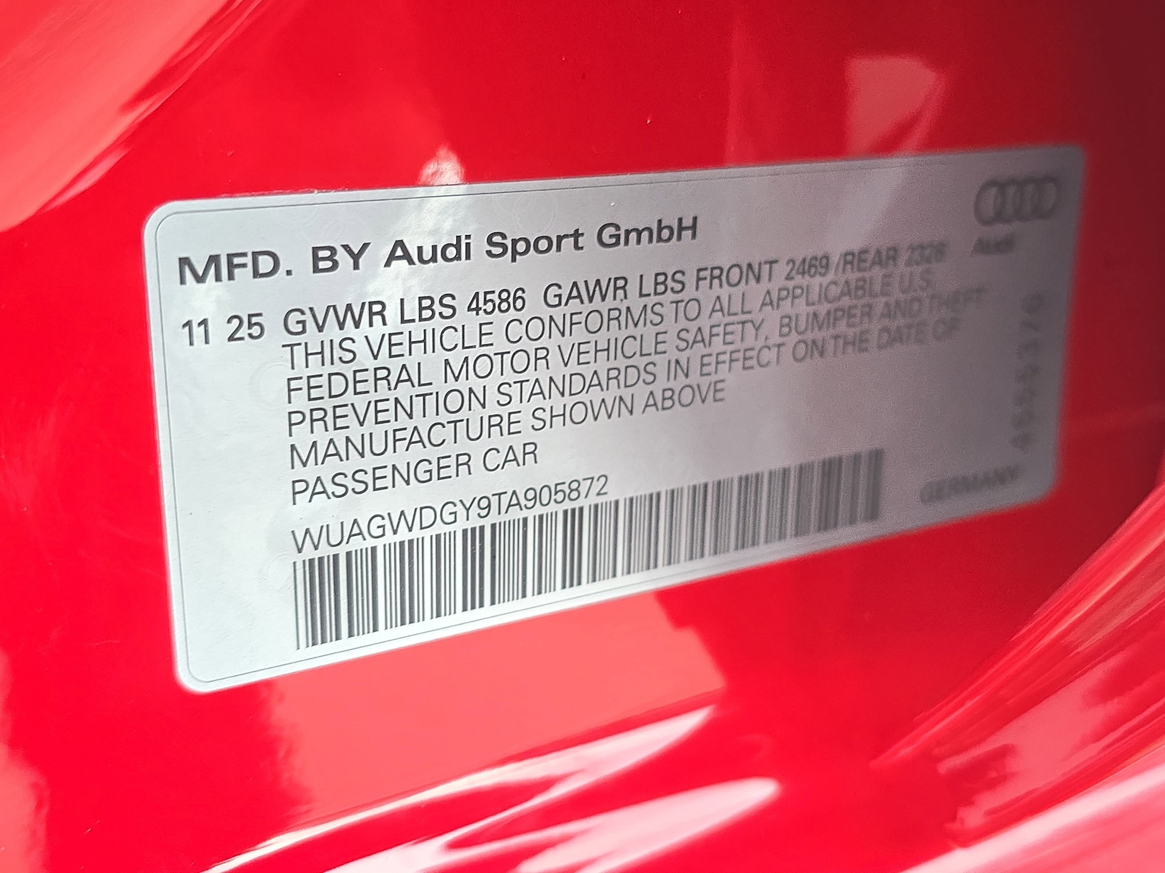 New 2026 Audi RS 3 image 33