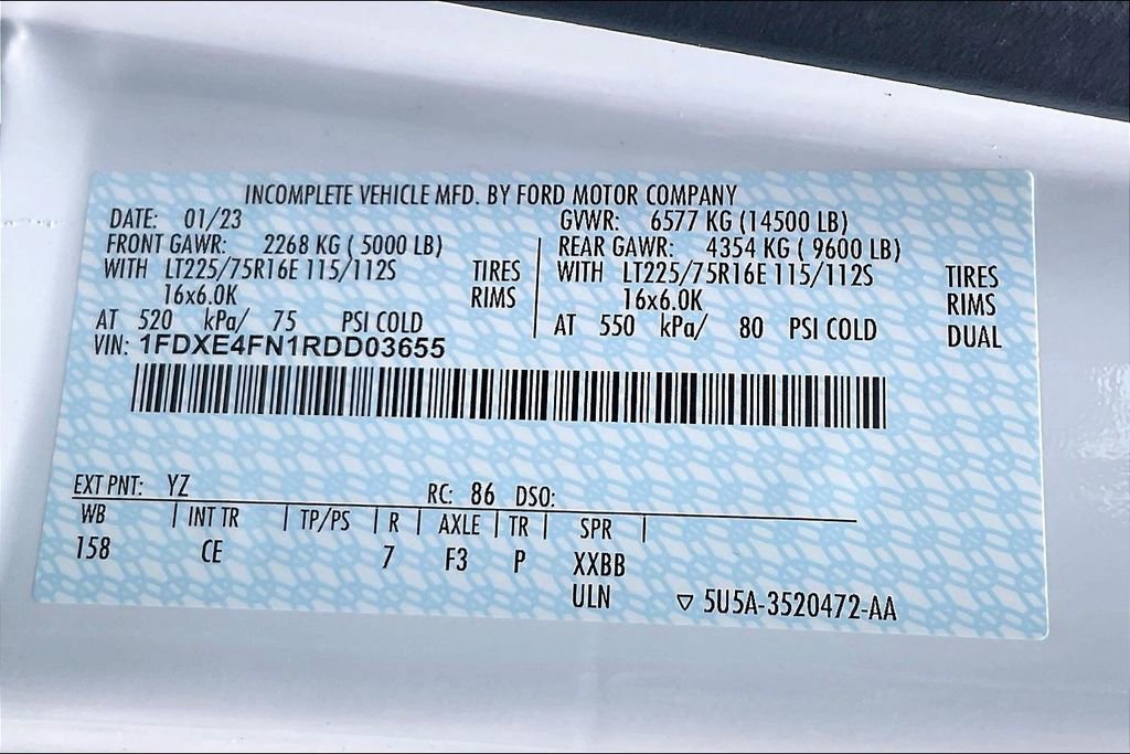 New 2024 Ford E-450 and Econoline 450 Super Duty w/ Driver's Safety Package image 13