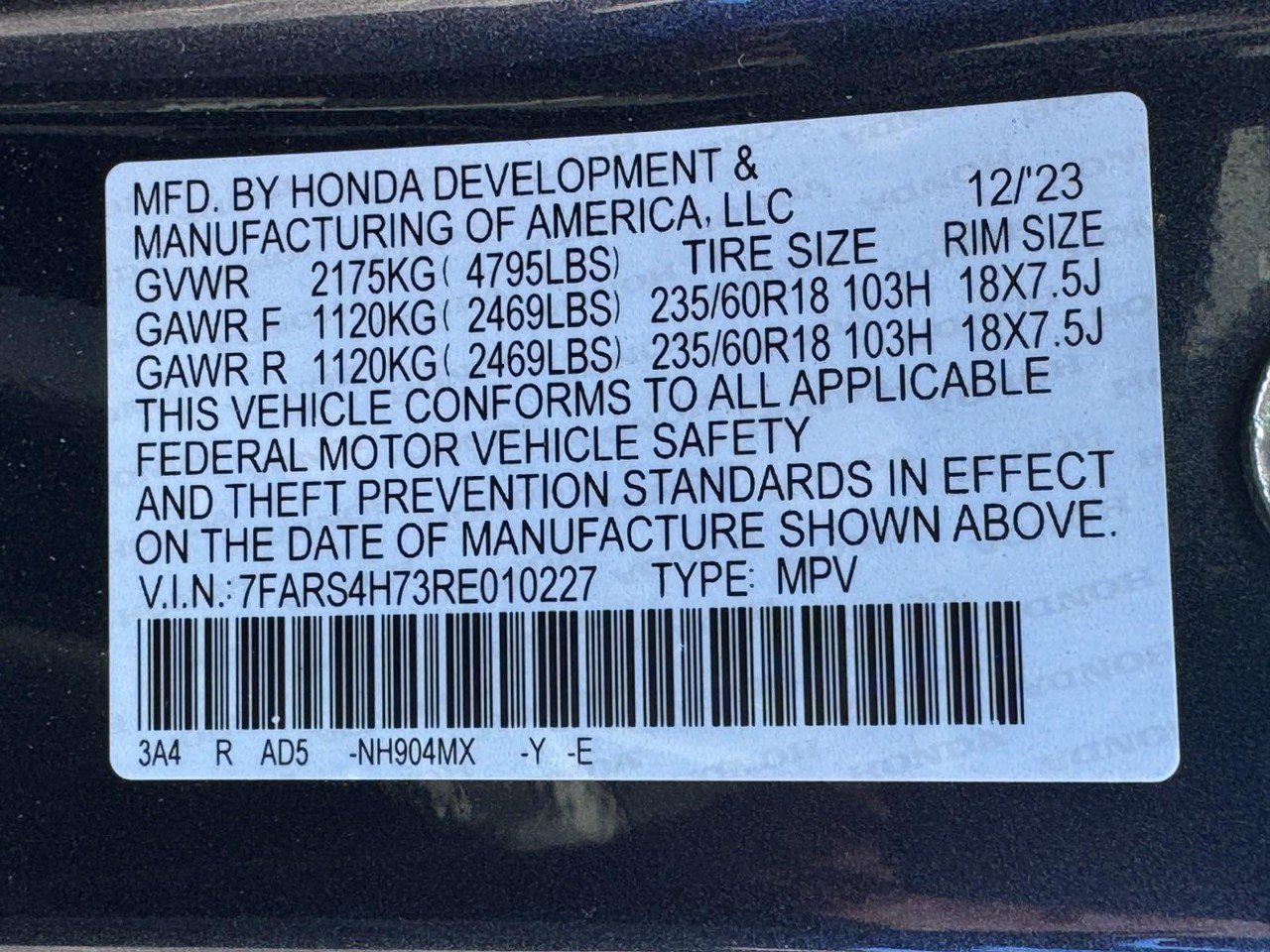 Certified 2024 Honda CR-V EX-L image 26