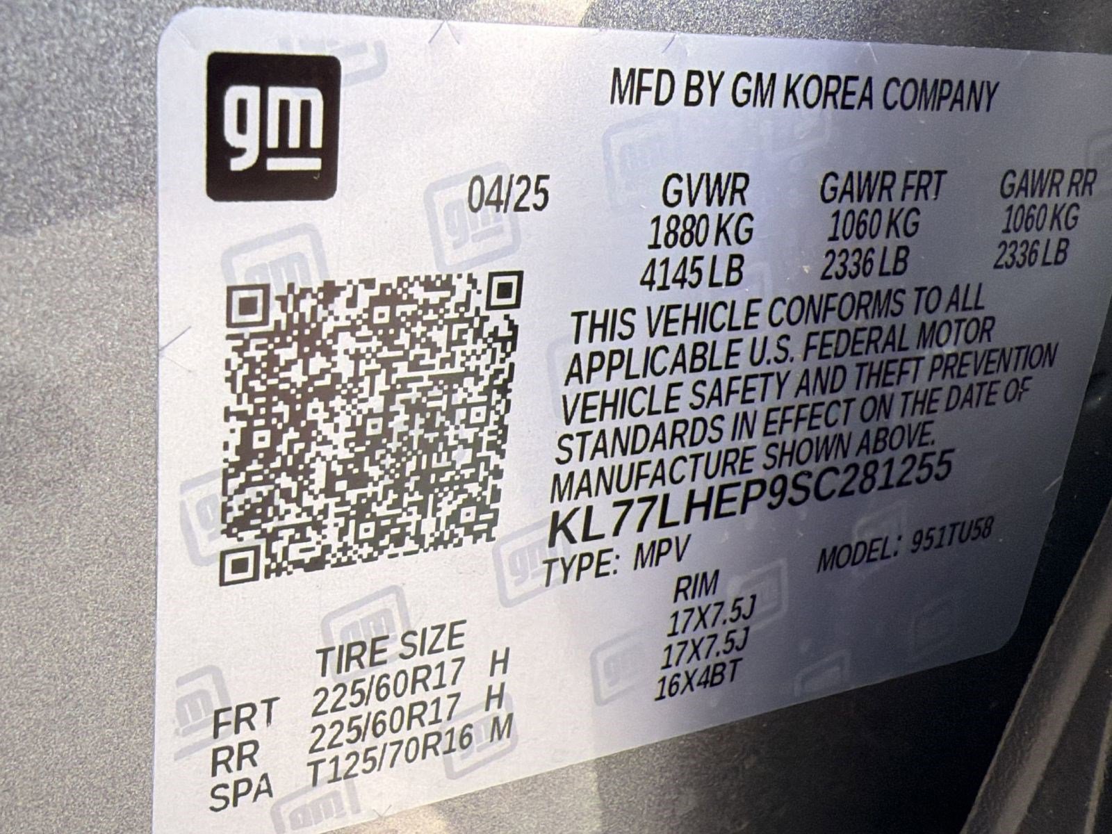 Certified 2025 Chevrolet Trax LT w/ Driver Confidence Package image 20