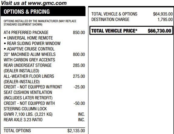 Certified 2022 GMC Sierra 1500 AT4 w/ AT4 Preferred Package AWD/4WD image 2