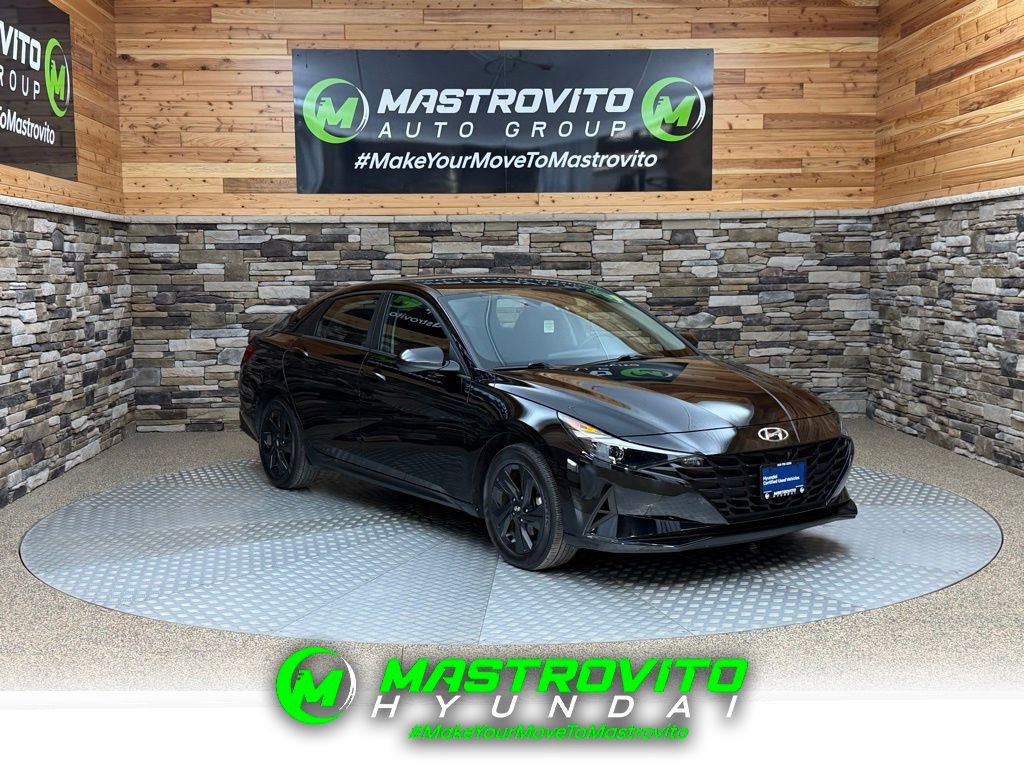 Used 2023 Hyundai Elantra Blue w/ Cargo Package