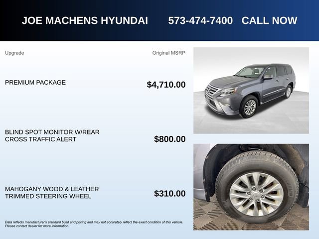Used 2015 Lexus GX 460 w/ Premium Package AWD/4WD image 5